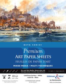 332214 Beta Series Premium Art Sheet Pack_face