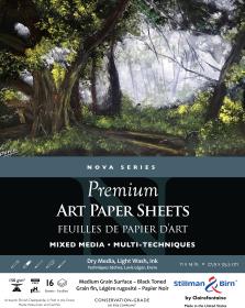 593214 Nova Series Black Premium Art Sheet Pack_face 593214 Nova Series Black Premium Art Sheet Pack_face