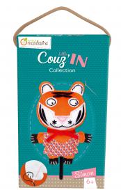 52650 Avenue Mandarine Little Couz'in Sewing Kit "Simon the Tiger"