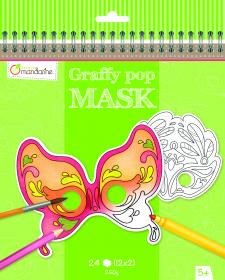GY025 Avenue Mandarine Graffy Pop Mask "Halloween #1"
