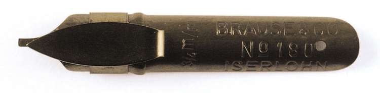 18007B Brause Calligraphy Nib - Bandzug