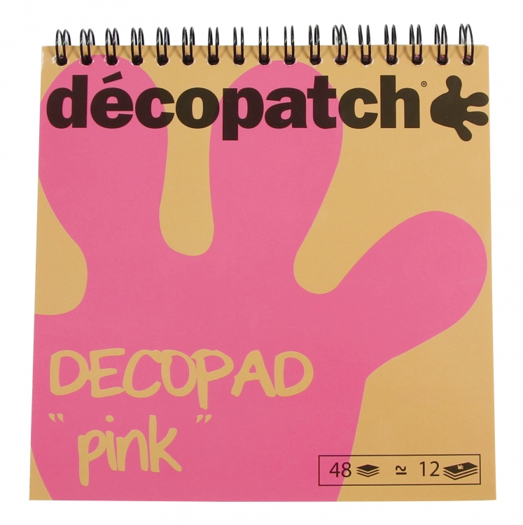 BLOC02O Decopatch Decopad - Pink