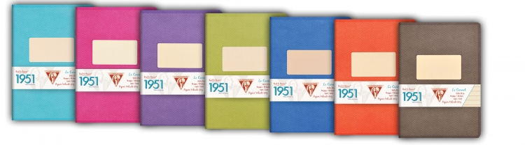 195136 Clairefontaine Staplebound Notebook Collection "1951" - Group