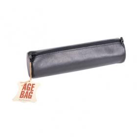 77016C Clairefontaine Leather Pencil Cases - Black