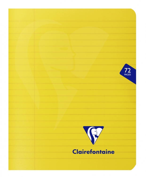 300363C Clairefontaine Mimesys Staplebound Notebook - Yellow