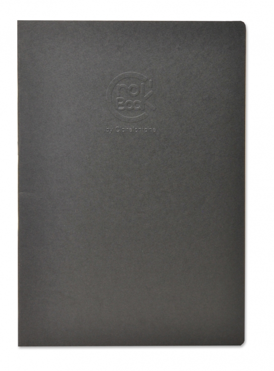 6033 Clairefontaine Crok' Book - Grey
