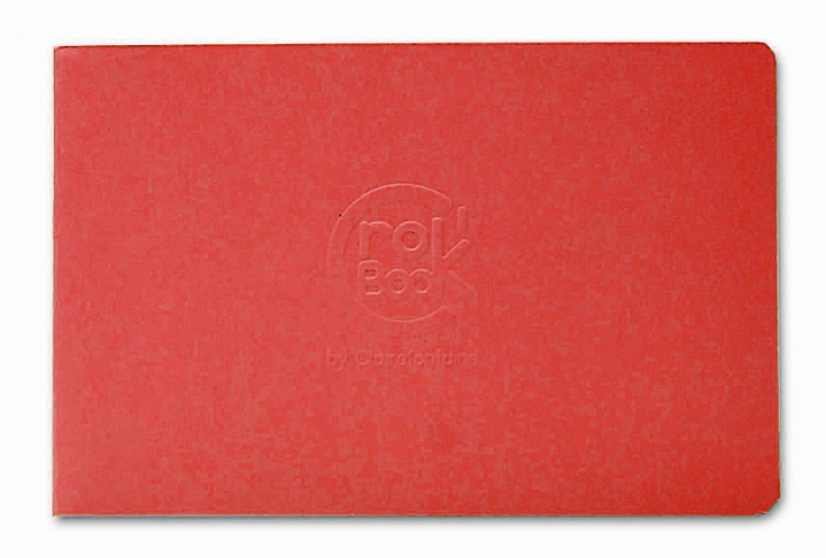 6034 Clairefontaine Crok' Book - Red