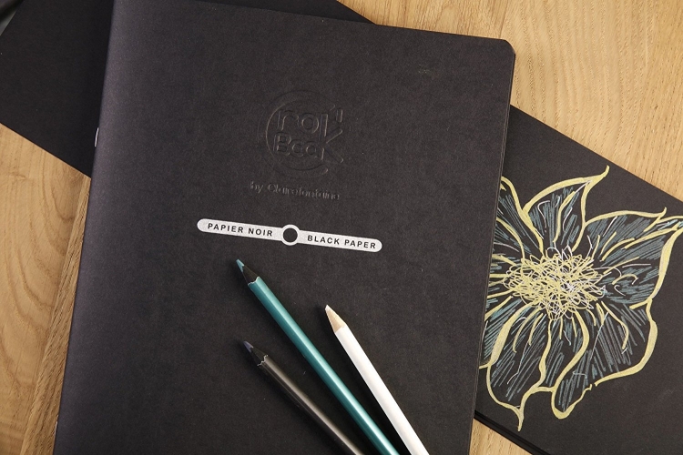 Clairefontaine Crok' Book - Black Paper