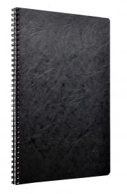 781451C Clairefontaine Basic Wirebound Notebook - Black