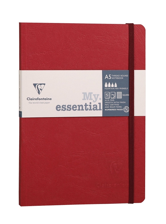 793422C "My Essential" Notebook - Red