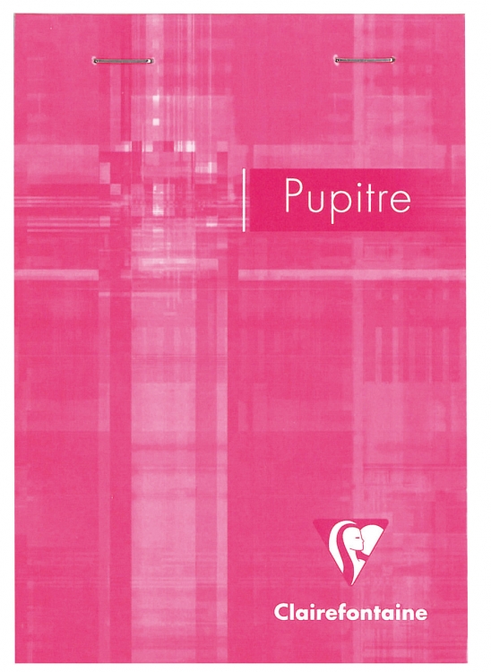 6642C Clairefontaine Staplebound Notepads - Pink