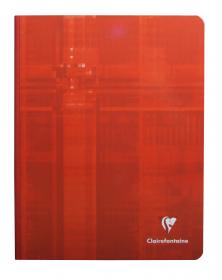 69741 Clairefontaine Classic Clothbound Notebooks - Red