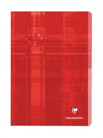 63612 Clairefontaine Staplebound Twin Books - Red