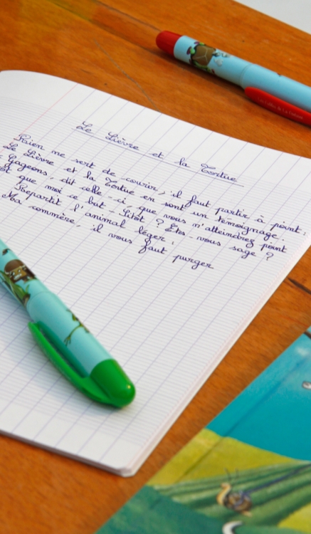French Ruled Paper Open - Ambiance