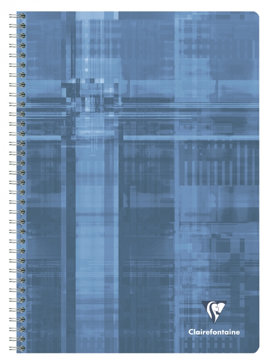 685463 / 681653 Clairefontaine Classic Wirebound Notebook - Blue Grey