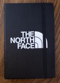 North Face - White UV Printing on Black