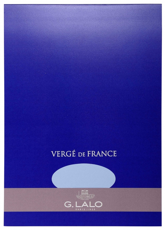 12702L G. Lalo "Vergé de France" Tablet - Blue