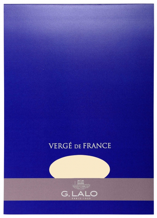 12716L G. Lalo "Vergé de France" Tablet - Ivory