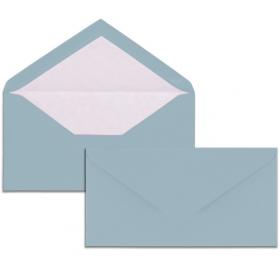22702L G. Lalo "Vergé de France" 25 envelopes matching 127/ - Blue