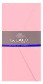 22705L G. Lalo "Vergé de France" Envelopes - Rose