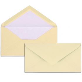22716L G. Lalo "Vergé de France" 25 envelopes matching 127/ - Ivory