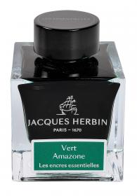 13137JT Herbin "Essential" Bottled Ink 50ml - Vert Amazone 