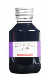 17077T Violette Pensee - 100ml Fountain Pen Ink