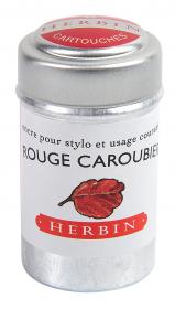 20122T Fountain Pen Inks Cartridges - Rouge Caroube