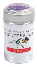 20177T Fountain Pen Inks Cartridges - Violette Pensee