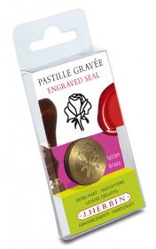 40430T Symbols Brass Seal - Rose