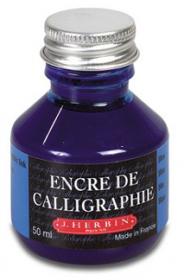 H114/10 Herbin Calligraphy Ink - Blue