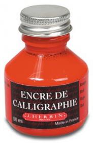 H114/20 Herbin Calligraphy Ink Red