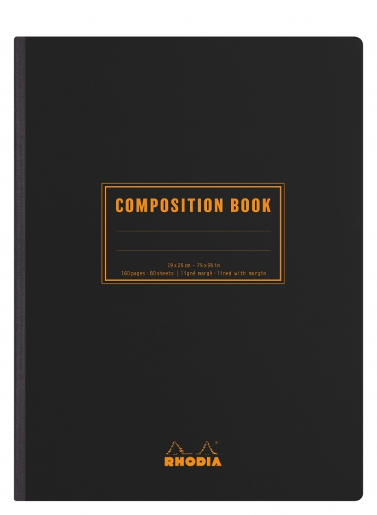 Composition Notebook -  6 x 8 ¼ Black