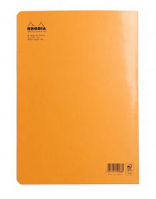 119168C Rhodia Slim Staplebound Notebook - Orange