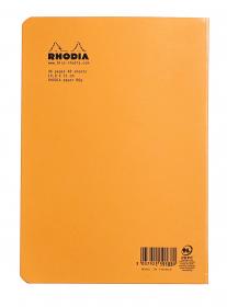 119188C Rhodia Slim Staplebound Notebook - Orange