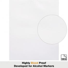 Blank White Marker Pad Detail