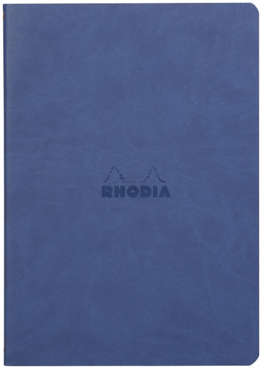 116458C Rhodia Rhodiarama Sewn Spine Notebook - Sapphire
