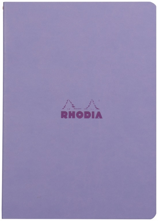 116459C Rhodia Rhodiarama Sewn Spine Notebook - Iris