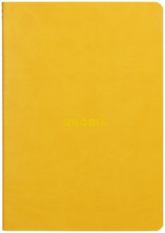 116466C Rhodia Rhodiarama Sewn Spine Notebook - Yellow