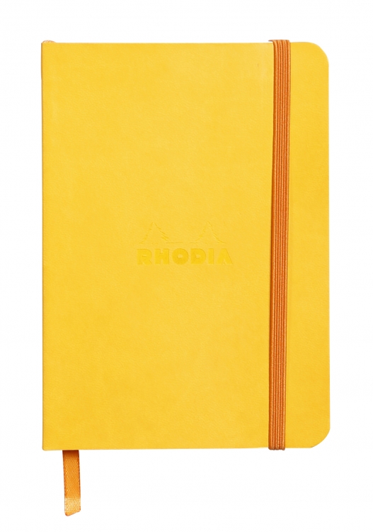 117316C, 117366C Rhodiarama Softcover Notebooks - Yellow