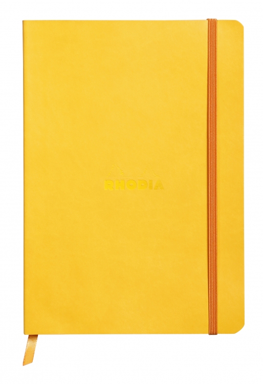 117416C, 117466C Rhodiarama Softcover Notebooks - Yellow