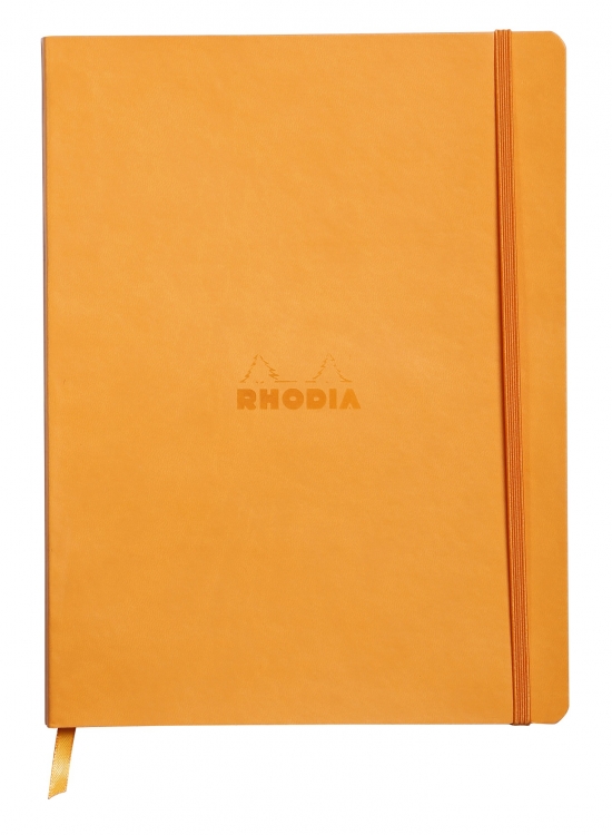 117515C, 117565C Rhodiarama Softcover Notebooks - Orange