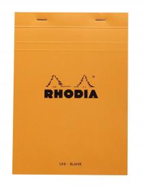 16000C Rhodia Staplebound Notepad - Orange