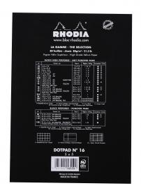 16559C Rhodia Staplebound Notepad - Black