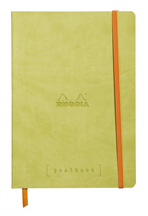 117746C Rhodia Softcover Goalbook Anise