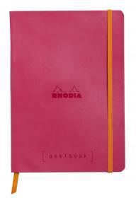 117752C Rhodia Softcover Goalbook Raspberry