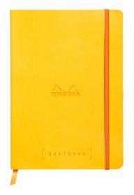 117756C Rhodia Softcover Goalbook Yellow 