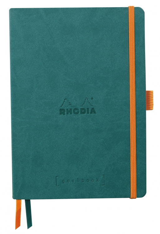 117806C Rhodia Softcover Goalbook Peacock