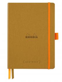 117811C Rhodia Softcover Goalbook Gold