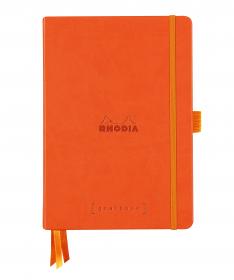 118784C Rhodia Hardcover Goalbook Tangerine